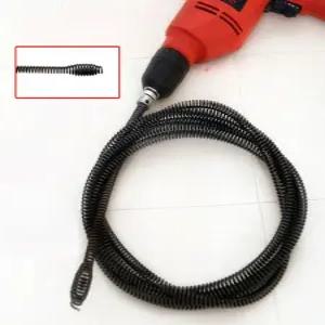 하수구 뚫는 기계 1마력 전동 청소기 스프링 하수도 씽크대 장비 변기뚫어뻥 변기 배수구