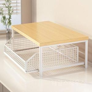 슬라이딩 바스켓 커피머신 정수기 다용도선반 싱크대 진열대 팬트리 주방 진열 틈새수납