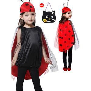 할로윈 코스프레 의상 어린이 분장옷 무당벌레 칠성 동물 공연복 곤충
