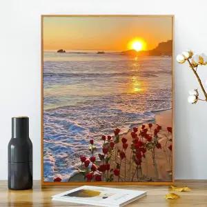 피포페인팅 DIY 명화그리기 장미 유화그리기 집콕 취미그리기 콕취미 생활 컬러링 인테리어 그림그리기 그