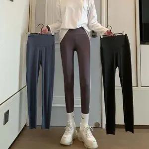 여성 발목 무봉제 심리스 컷팅 슬림핏 스포츠 레깅스