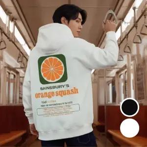 편안한 남자 기모 후두티 후드티 오버핏 긴팔 프린팅 빅사이즈