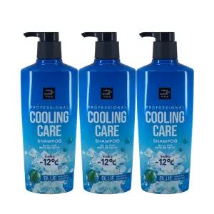미쟝센 쿨링케어 블루 멘톨 샴푸 680ml 3개