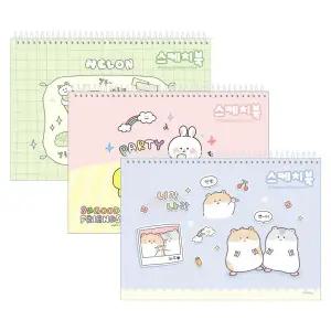 아이비스 유아 어린이 초등학생 초등 스케치북 8절 스케치북 130g 15매 여 (5개 1세트) 랜덤 20