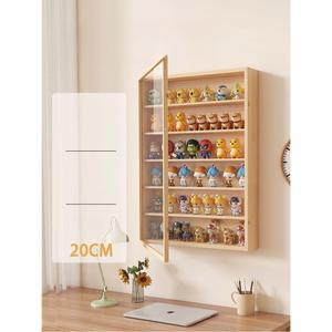 원목 블라인드 박스 진열대 수납 피규어 전시대 팝마트 인형 전시함 벽걸이 선반