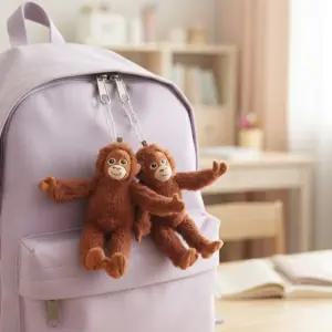 우탄이키링 오랑우탄 원숭이 키링 키홀더 열쇠고리 미니 인형 가방고리 악세사리 소품 귀여운