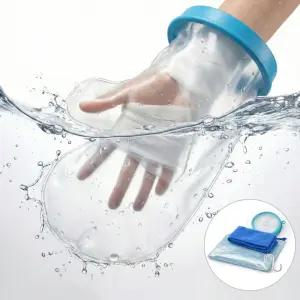 깁스방수커버 손목 기브스 샤워 목욕 통깁스 반깁스 붕대 성인용 4종 건조 고리 파우치