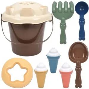 샌디토이 아이스크림 통 모래 놀이 세트/해변/모래놀이교구/아이/바닷가/촉감놀이/모래성/흙놀이/모레/흙