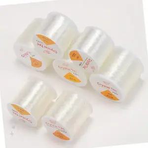 수공예 액세서리 제작 투명 신축 연결선 팔찌 목걸이 만들기 재료 DIY 장신구