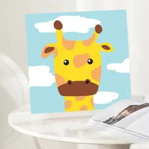 캐릭터 해바라기 그림 캔버스 명화 유화 키트 페인팅 취미생활 그리기 diy