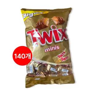 트윅스 미니스 1400g /1.4kg/유치원간식/초콜릿바/대용량/어린이집//미니초코바/마즈/학교/사무실