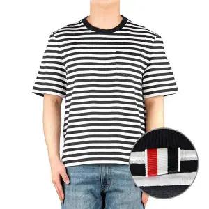 [톰브라운] 스트라이프 반팔 티셔츠 138839881