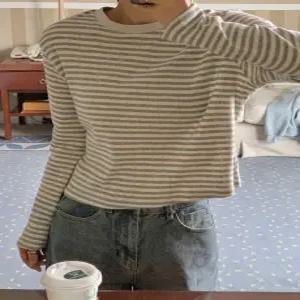 디아 펀칭 스트라이프 긴팔티 (3 color)