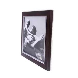 다크원목 액자8x10(S) 탁상용 벽걸이겸용 가족사진 책상 인테리어 장식