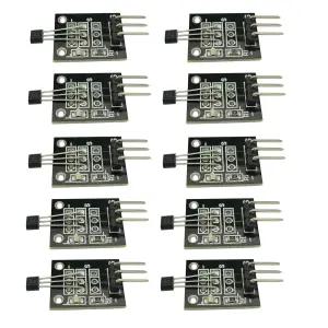 Ferwooh DC 3.3V-5V KY-003 홀 효과 자기 센서 모듈 3144E A3144 팩