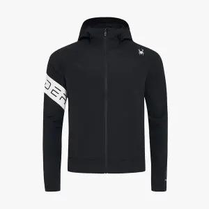 SPYDER 스파이더 본사 공용 러닝 프로웹 후드 집업 셋트 상의 SPHFCNFT231UBLK 605504