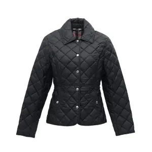 [버버리] 여성 코손 퀼팅 자켓 블랙 8111459
