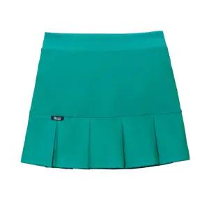 코랄리안 CSKC6113 여성 그린 스커트 탁구 배드민턴