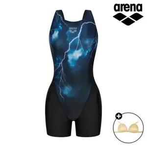 아레나 볼트오로라 3부 반신 U백 여성 반전신 수영복 A6SL1LD34 고리브라