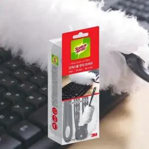 [에이치플러스몰]360도 회전 극세사 데스크용 먼지 청소 3M