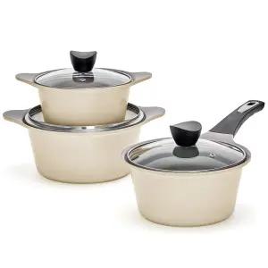 키친아트 JULIET 세라믹코팅 냄비 3종세트 냄비세트
