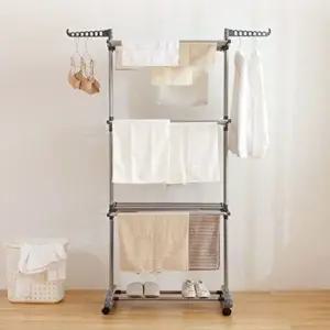 실내 베란다 빨래 걸이대 아파트 수직 빨래 대형 건조대 빨래대 수직 튼튼한 튼튼한 건조대 이동식