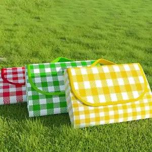 방수 접이식 캠핑 돗자리 대형 휴대용 캠핑 돗자리 나들이 야외