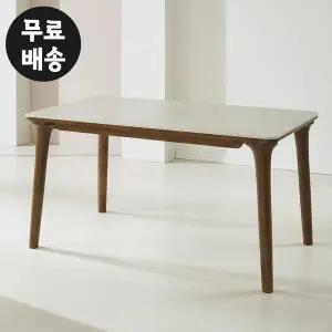 [벤티스가구]글렌 세라믹 고무나무 4인용 식탁테이블 탁자 다이닝 테이블 주방 수입 거실 4인 1400