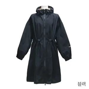 버버리 후드 모던 롱 윈드브레이커