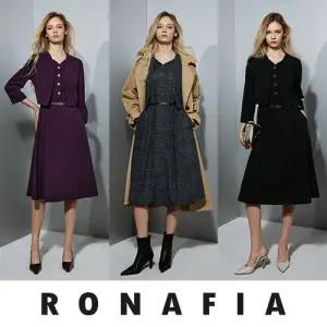 [로나피아]26SS 듀얼 라인 드레스 1종