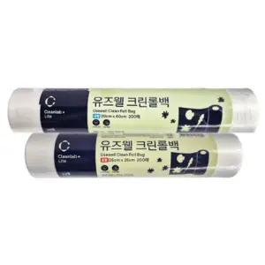 크린롤백 유즈웰 중형 식품백 대형 주방위생 200매