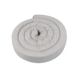 침대 틈새방지 롱쿠션 스폰지 벽가드 린넨 사이 채우기 그레이 헤어라인 원단