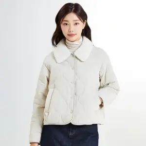 탈착 칼라 경량 퀼팅 재킷 SPJAE4TG01