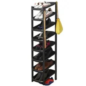 (8단) 조립식 다용도 신발장 (소형)/슈즈장/운동화/현관/학교/어린이집/유치원/사무실/가정/학원/오피스/식