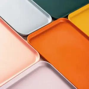 사각 트레이 3종 SET 비비드 파스텔