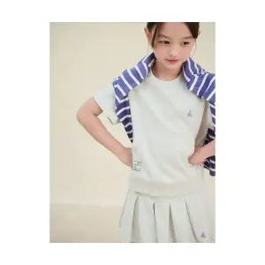 매장정품 빈폴 BEANPOLE KIDS 피케 반팔 치마바지 상하세트 베이지 (BI5342G08A) BI5342G08A 651757