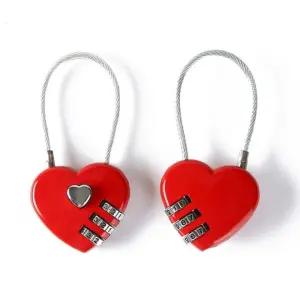 하트 와이어 자물쇠 번호 열쇠 와이어락 도난방지 경량왕어락 번호 바이 자물쇠 미니 크열쇠 크락 퀵보드