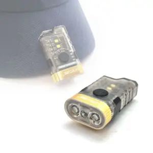 LED 미니 손전등 자석형 후레쉬 C타입 충전식휴대용램프 소형 후래쉬 라이트 비상용 랜턴 용렌턴 등산용