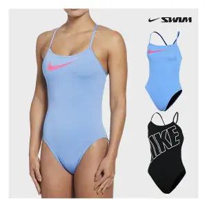 나이키 스윔 하이드라스트롱 멀티 그래픽 크로스백 원피스 여성 탄탄이 실내 수영복 하이컷 NESSF019 2종