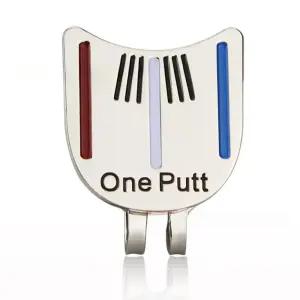 one putt 볼마커 볼마크 골프 클립 자석 모자 골프볼마커 볼마크 볼마커