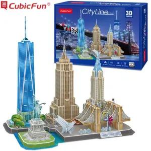 큐빅펀(3D입체퍼즐) 시티라인 뉴욕 (MC255)