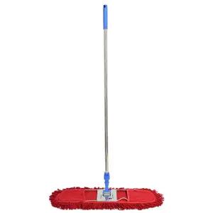 크린메이트 파워 기름대걸레 90cm 세트 레드 1개