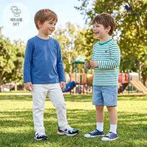 [블루독] 패턴 긴팔 2종 티셔츠_GN (2491067004)