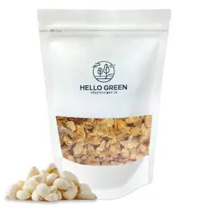 헬로우그린 국내산 건조마늘 300g 팩 건 마늘 건조 칩 건채소