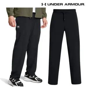 [롯데백화점]언더아머 남성 UA 트레이닝 스포츠 우븐 일자 팬츠 긴바지 블랙 1386556
