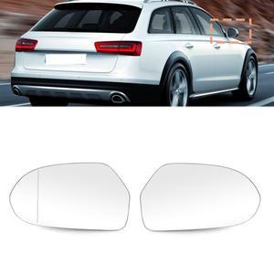 운전석 승객 사이드 도어 윙 미러 유리 열선 클리어 아우디 호환 A6 콰트로 S6 올로드 아반트 2012- 4G0857