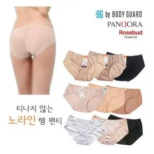 비비안 남영 판도라外 티나지 않는 여성 노라인 헴팬티1종 90~105 1837915
