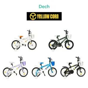 옐로우콘 아동용 데크 16형/18형 네발 보조 바퀴 자전거/어린이자전거