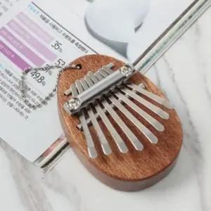 교육용악기 타원형 미니 칼림바 아기 엄지피아노 소형 음악 악기 가족용악기