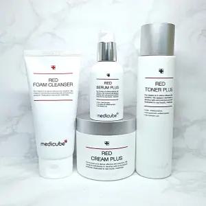 메디큐브 레드라인 2.0 플러스 혼합 4종 세트 (여드름성 피부용)